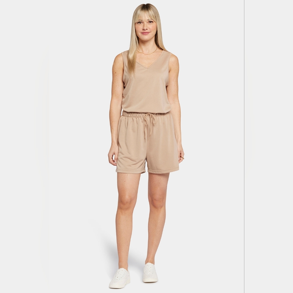 NYDJ Tank And Shorts Lounge Set Tan XL